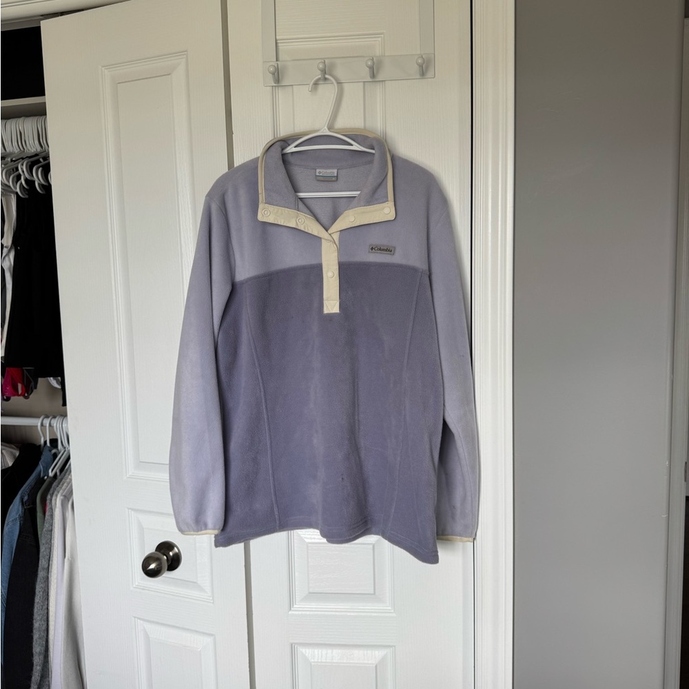 Columbia Lavender Fleece Jacket